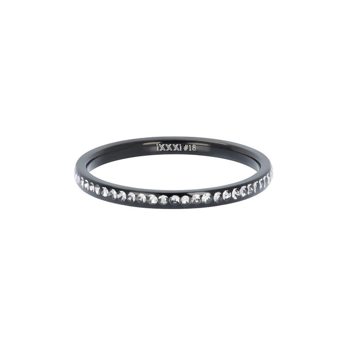 iXXXi Vulring Zirconia Crystal Zwart | Maat 16