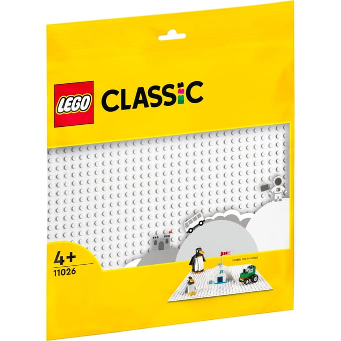 LEGO Classic Witte bouwplaat 32x32 Bouwbord 11026 Blokken