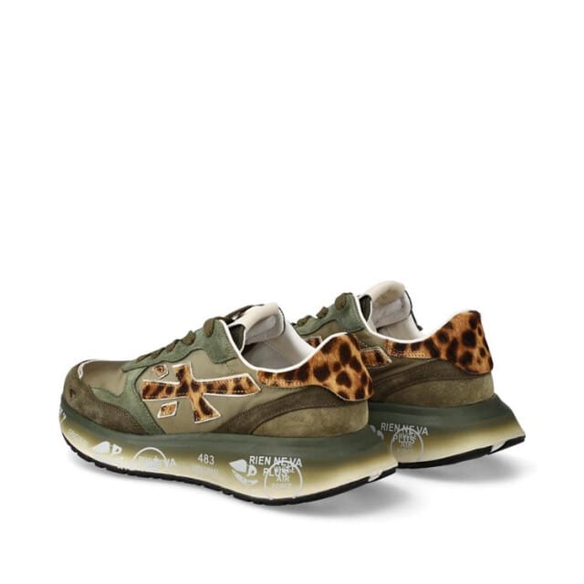 Premiata Lauryn Sneakers - Suède - Dames - Groen - Maat 37