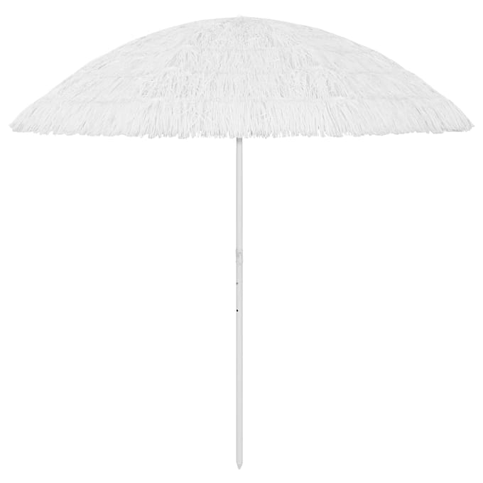 vidaXL - Strandparasol - Hawaï - 300 - cm - wit