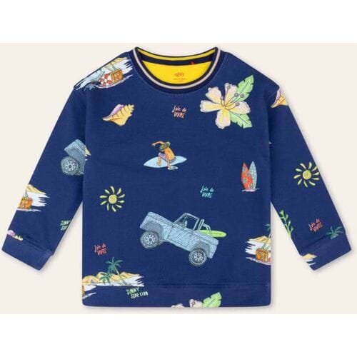 Oilily Harper Sweater- maat110/5yr Ultramarine