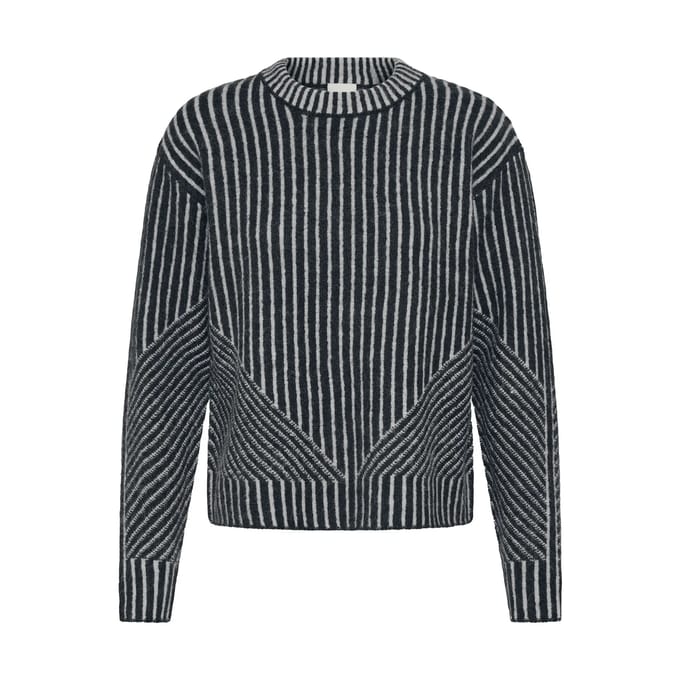 ICHI - IHKAMARA LS STRIPE5 - Dames - Gebreide truien