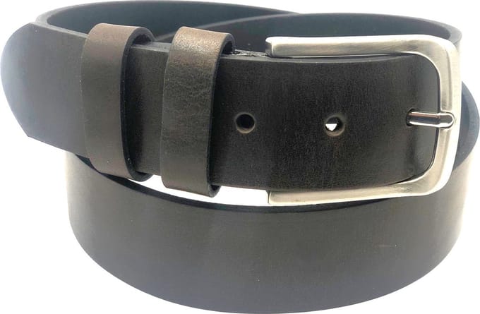 4 CM JEANS RIEM 356-2 BRUIN MAAT 115