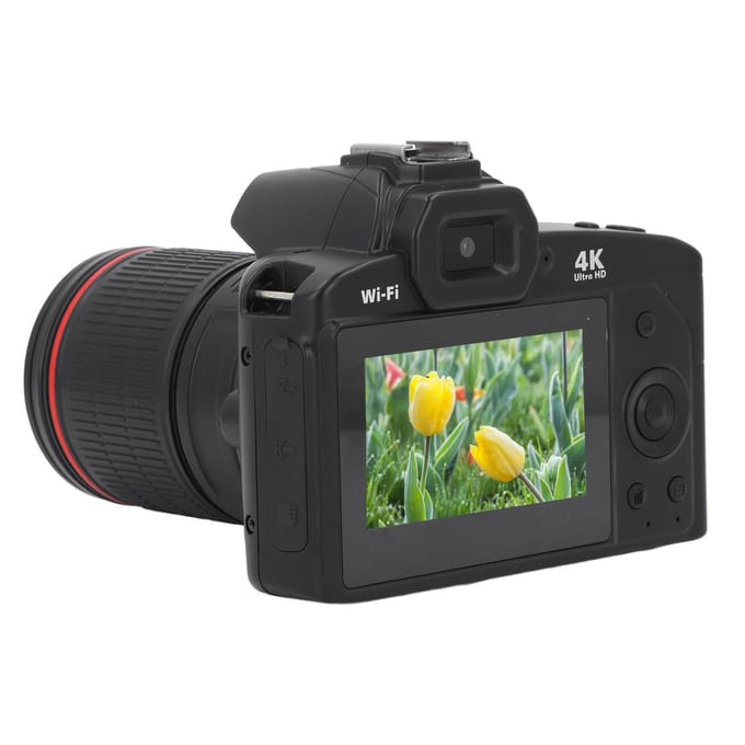 Digitale Camera 3 Inch IPS Scherm 4K 64MP 16x Digitale Zoom Nachtzicht Draadloze Dubbele Camera's