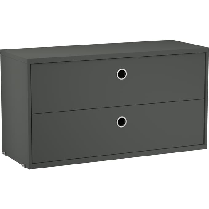 String Furniture Ladeblok - dark grey - 78 x 42 x 30 cm