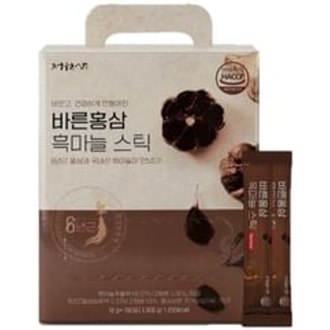 Barun Red Ginseng Black Garlic Stick 10g x 100 sticks