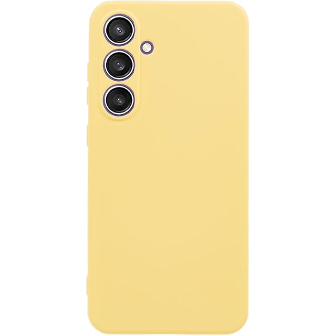 Mocaa Samsung Galaxy A37 Siliconen Hoesje Geel