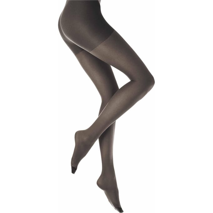 Set van 5 panty's 20 Den - zwart - Gr. 42/44 van Goldner Fashion