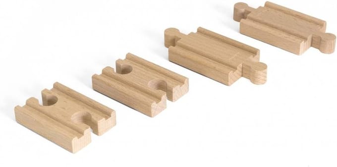 BRIO Korte rechte rails - 33393