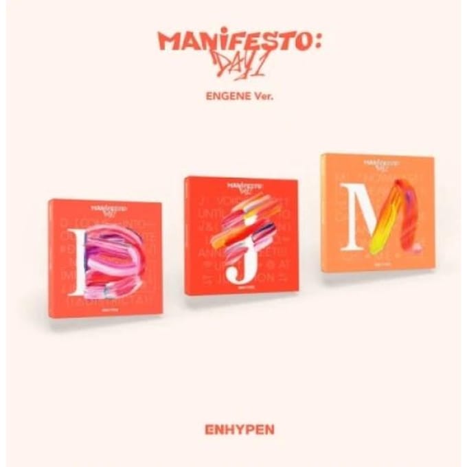 Album ENHYPEN MANIFESTE : JOUR 1 Version ENGENE SET