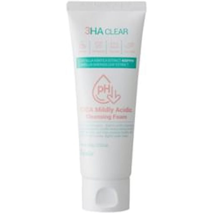 esfolio - 3HA Clear Cica Mildly Acidic Cleansing Foam 100g