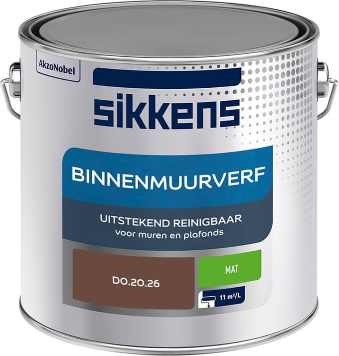 Sikkens - Binnenmuurverf Mat - D0.20.26 - Mengverf - 2,5 L