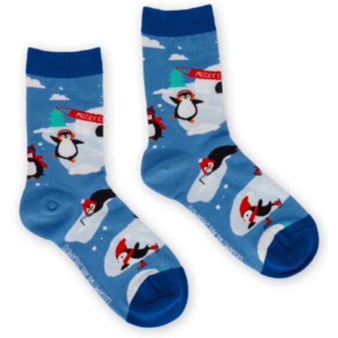Legami kerstsokken kind - pinguin