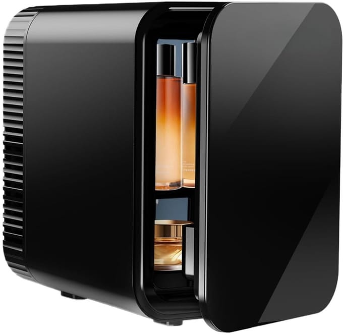 KAD® Mini koelkast 4L - Fridge - Mini Koelkasten - Zwart - 30cm x 23cm x 30cm