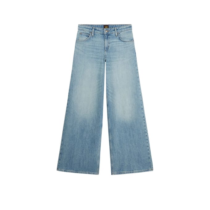 Damesjeans Lee Hope Shallow End Wide Leg