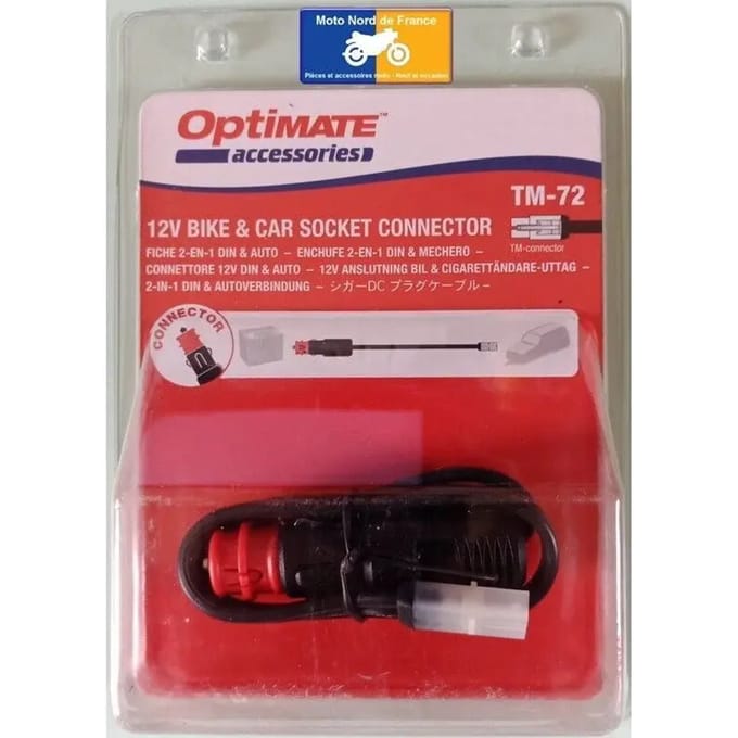 Optimate Auto/din-aansluiting Standaard 30 Cm Zwart