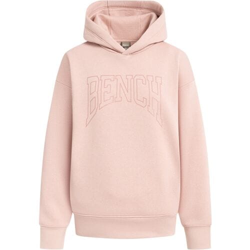BENCH Dames hoodie (Lichtroze, S)