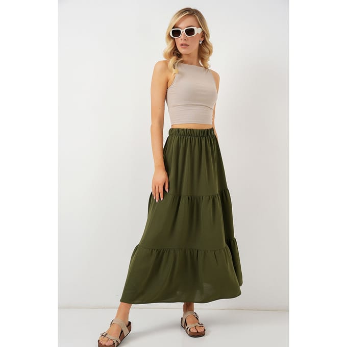 Textuur Maxi Rok