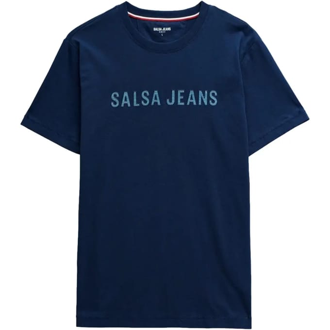 T-shirt met logo van katoen Salsa Jeans