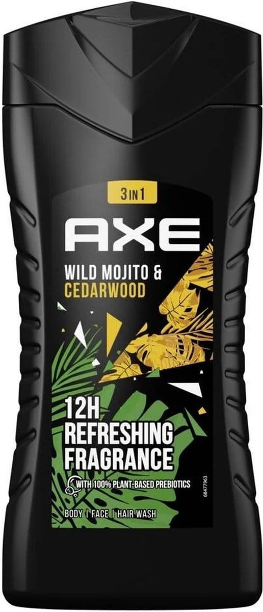Axe Green Mojito & Cedarwood 3-in-1 Douchegel - 250 ml