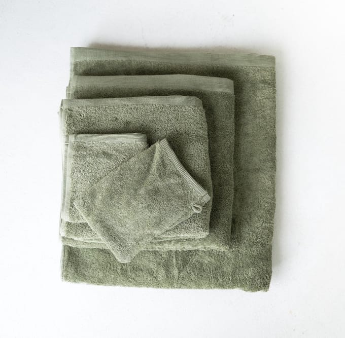 Linolux Handdoek Home Light Green 60x110