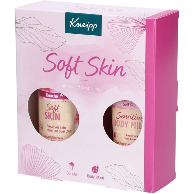 Kneipp Soft Skin Moments Geschenkset - Cadeau - Douchegel + Body lotion