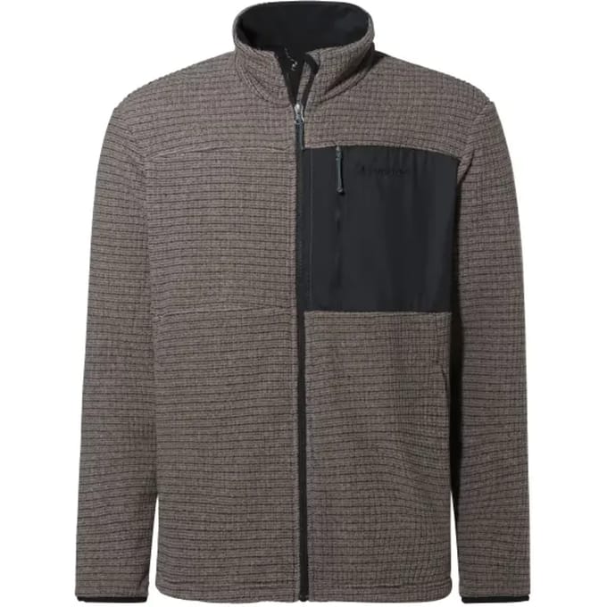 Vaude Neyland Ii Fleece Met Volledige Rits Grijs XL Man