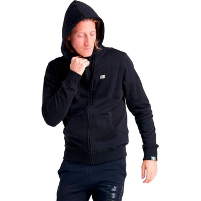 Capuchon sweaters Leone 1947 Man Hoody Full Zip Basic Small Logo