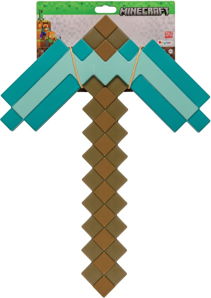 Disguise - Minecraft Diamond Pickaxe Weapon Kids - speelgoed houweel