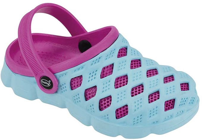 Aquafeel Sephia Klompen Blauw,Roze EU 33 Meisje