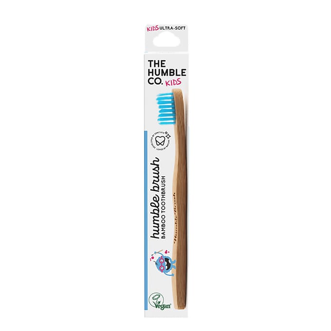 Humble Brush Eco Kindertandenborstel - blauw
