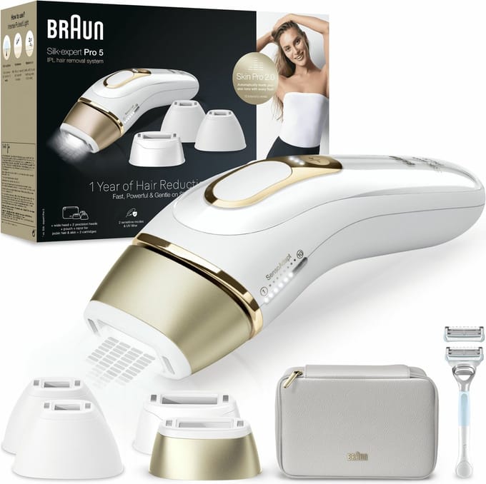 Braun Elektrolyse ontharingsapparaat Silk-expert Pro PL5356