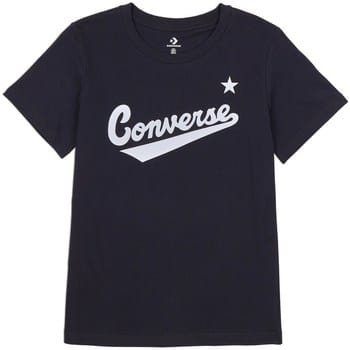 T-shirt Korte Mouw Converse Scripted Wordmark Tee