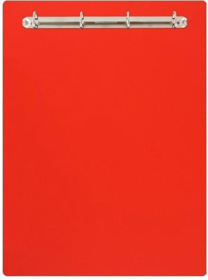 Magnetisch klembord A3 incl. ringband (staand) - Rood