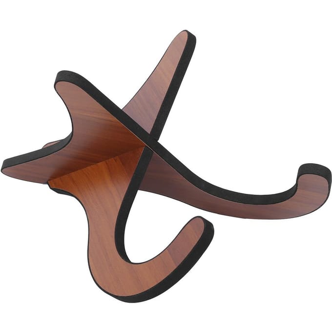 Support Ukulélé en Bois Classique Démontable pour Support Guitare Accessoires Instrument de Musique black