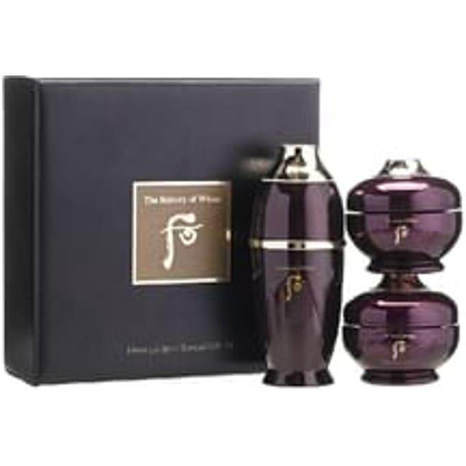 L'histoire du coffret cadeau spécial Whoo Hwanyu (3 Options) 3 PCS 1KIT black