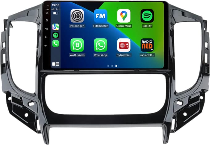 Carplay autoradio voor Mitsubishi Triton | 2015 t/m 2022 | Android 13 | Draadloos Apple Carplay & Android Auto | 2GB + 32GB | 8-Core processor | Davilon | 2025 model | 2015 2016 2017 2018 2019 2020 2021 2022 | Bluetooth & Wifi