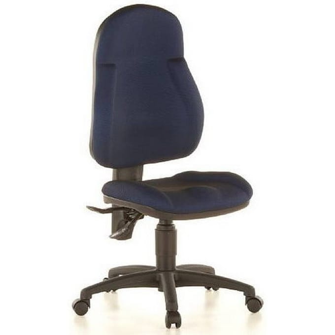 WELLPOINT 10 - Thuisgebruik bureaustoel Blauw Stof