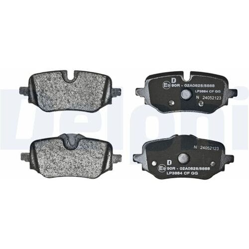 Remblokset, schijfrem DELPHI LP3884