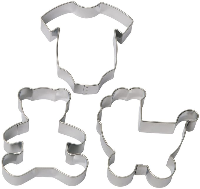 BrandNewCake Uitsteekvormpjes Geboorte Set/3