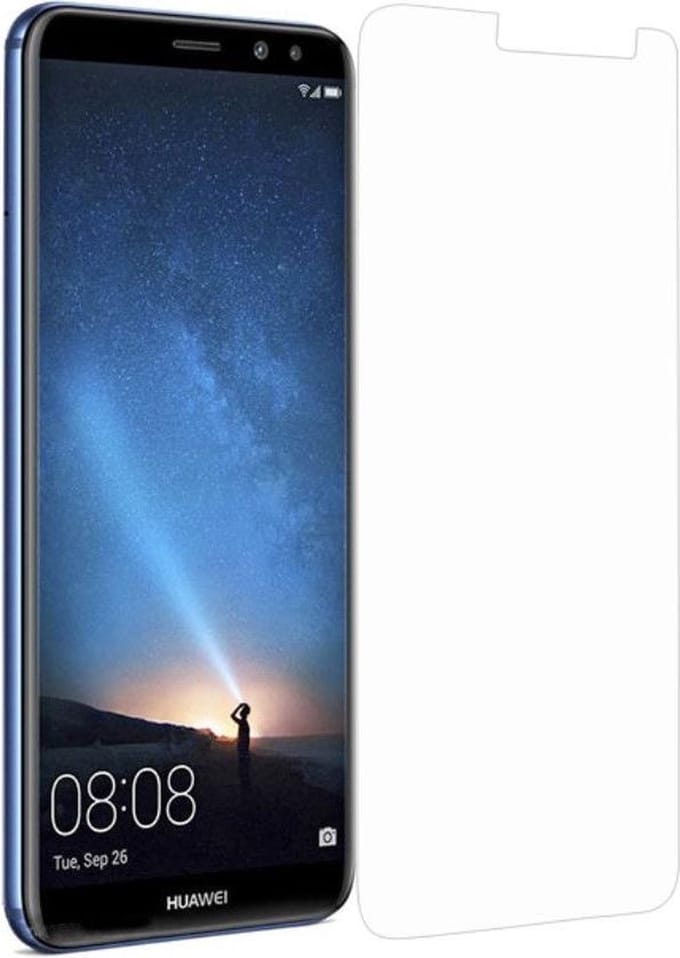 Shop4 - Huawei Mate 10 Lite Glazen Screenprotector -  Gehard Glas Transparant