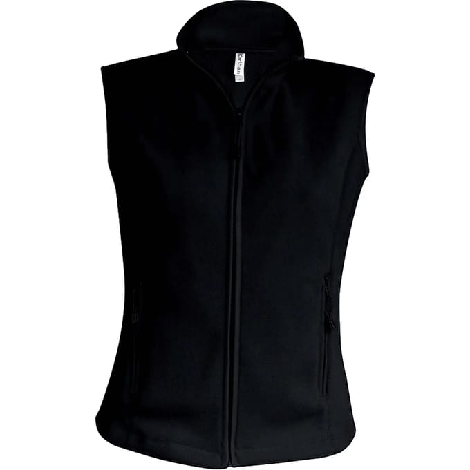 Kariban Bodywarmer van microfleece dames K906 - Black - M