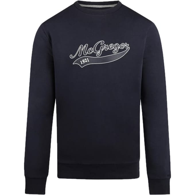 McGregor Graphic Crew Navy Taglia: S | Maglioni a maglia Outlet | Uomo | Blu