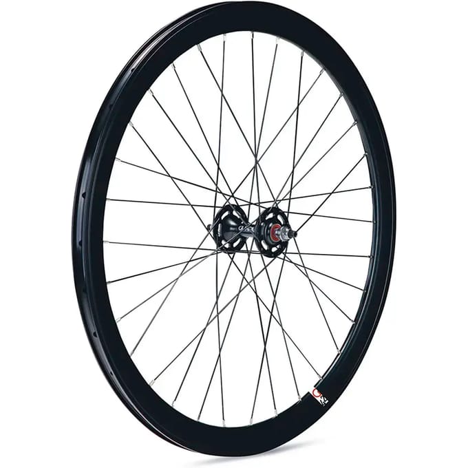 Gurpil Fixed G42 Disc Tubular Voorwiel Zwart 9 x 100 mm