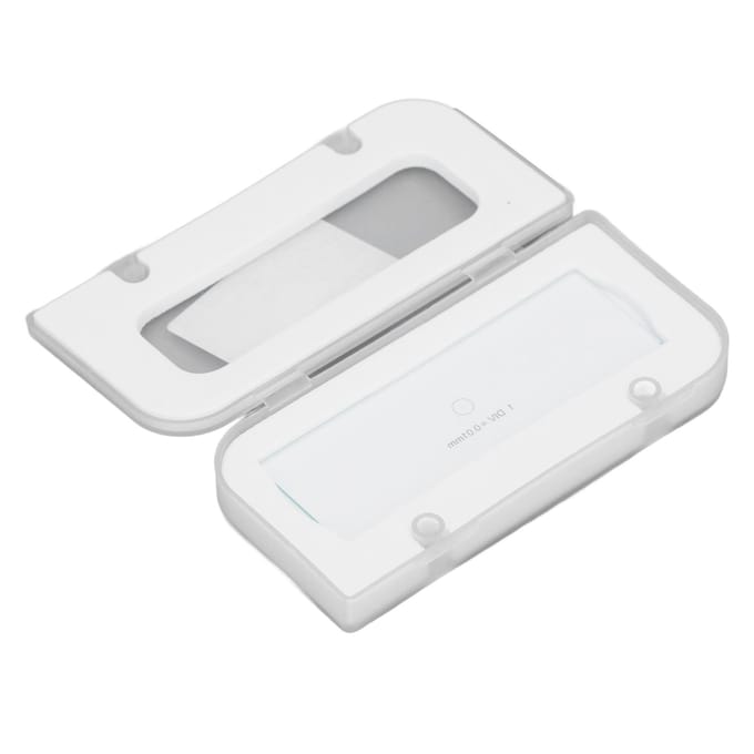 0,01 mm Podiummicrometer Microscoopcamera Kalibratieschuif Optisch Glas voor Microscoop white
