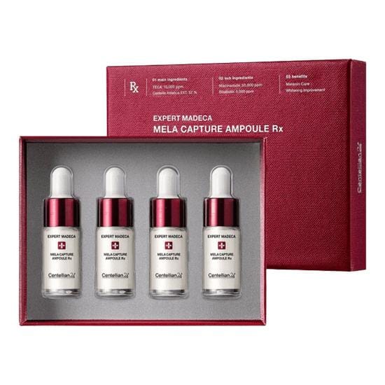 Centellian24 - Expert Madeca Mela Capture Ampoule RX Set 2025 Version - 7ml x 4 pcs