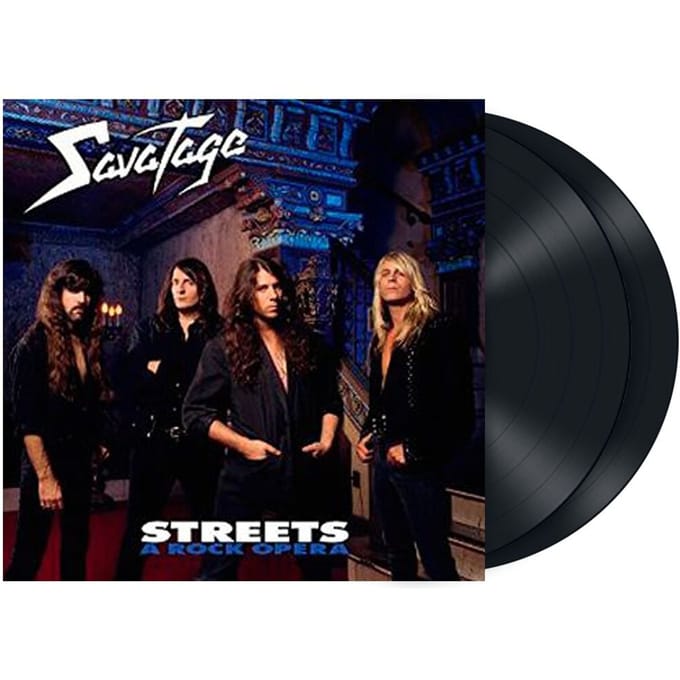 Savatage LP - Streets - A rock opera - voor Geen - zwart