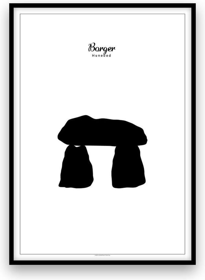 Borger - Stadposter - A4