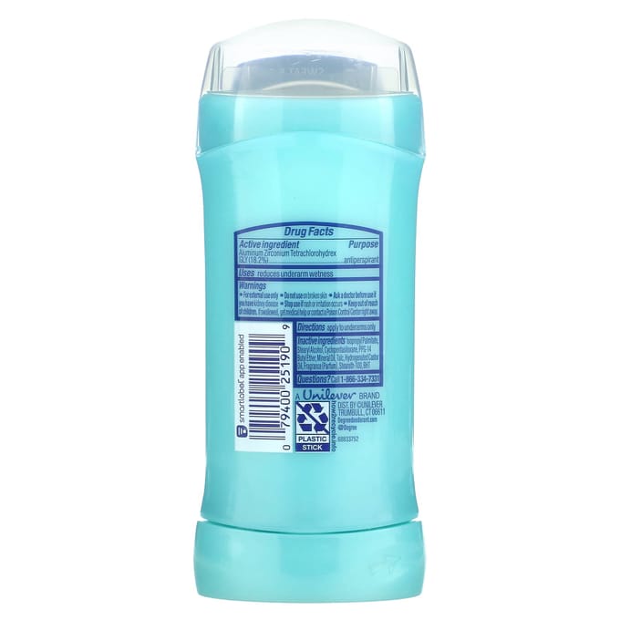 Antitranspirant Deodorant, Shower Clean, 74G(2.6oz) blue