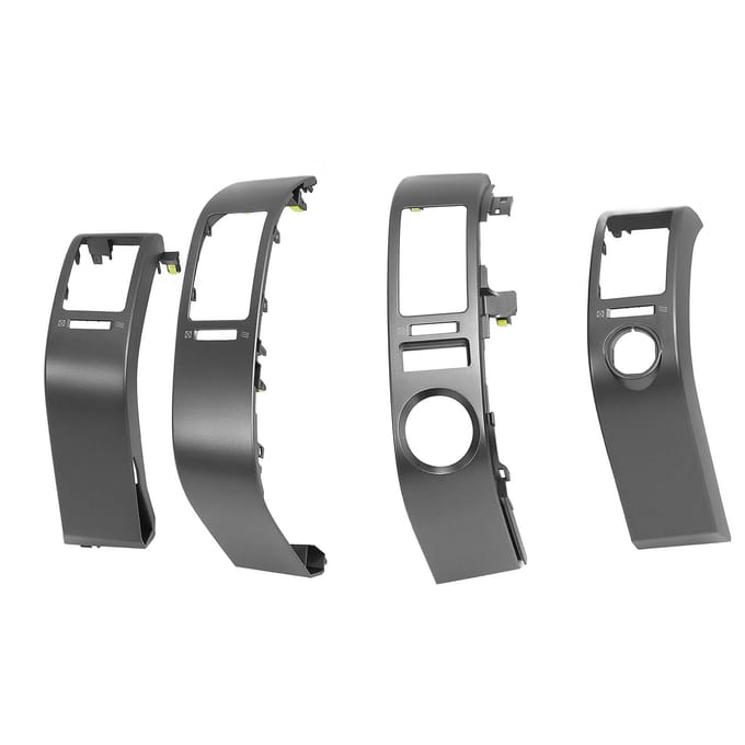 AC Dashboard Ventilatierooster Cover Trim 55670?47060 Centrale Console Luchtuitlaat Frame Plaat Paneel voor Prius 2004 gray